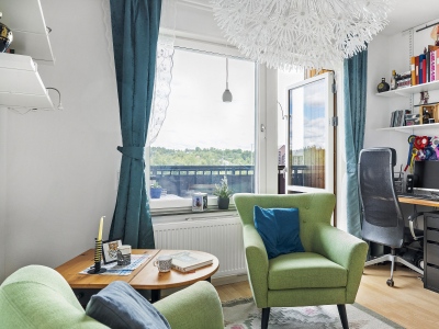 Interior - Room and view from balcony